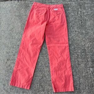 Vineyard Vines boys 12 pants bright orange salmon
